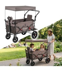 Складная транспортировочная тележка inSPORTline StrollKidz для перевозки детей