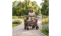 Salokāms transportēšanas ratiņš inSPORTline StrollKidz bērnu pārvadāšanai