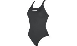 Viengabala peldkostīms sievietēm Arena W Solid Swimpro LB, melns - 55