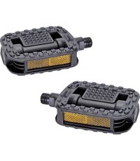 Büchel pedals 9/16" plastic, black
