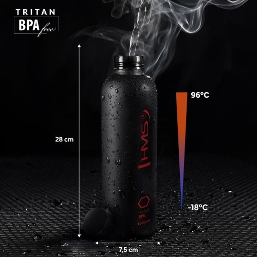 NCD61 TRITAN BOTTLE BLACK HMS