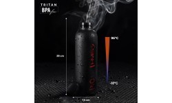 NCD61 TRITAN BOTTLE BLACK HMS