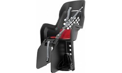 Polisport Joy CFS rear rack-mounted child bike seat (black)