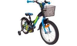 4KIDS Blaze 16" dydis 10" (25.5 cm) (aliuminis, juodos)
