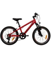 Велосипед CROSS Speedster Boy 20", 6 скоростей, размер 10" (26 см), красный