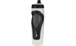 Бутылка для воды Nike NK Refuel Bottle Grip 24Oz чёрно-белая N1010867
