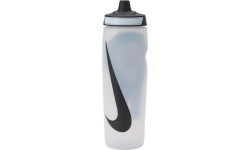 Бутылка для воды Nike NK Refuel Bottle Grip 24Oz чёрно-белая N1010867