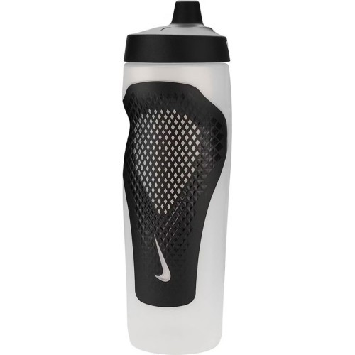 Nike NK Refuel Bottle Grip 24Oz Water Bottle Black White N1010867