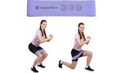 Resistance Band inSPORTline Hiplop L - Purple