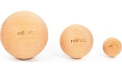 Masāžas bumbu komplekts rollholz, dižskabardis