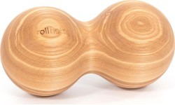 rollholz dubultā masāžas bumba, osis, 10 cm