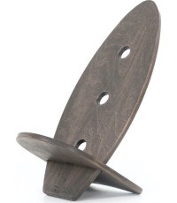 Rollbrett Wellenreiter schwarz