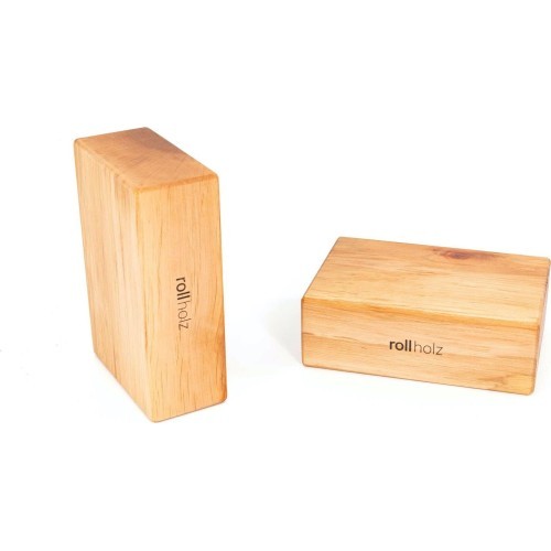 rollholz Yogablock Set
