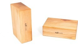 rollholz Yogablock Set
