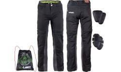 Vīriešu motociklista bikses W-TEC Raggan - Melna