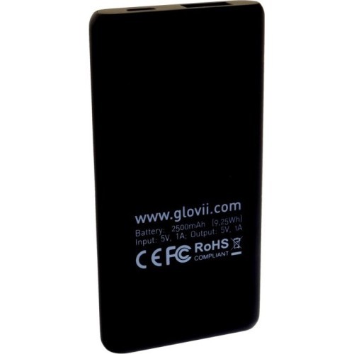 Powerbank for Heated Slippers Glovii P2500G 2,500mAh