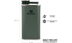 Фляга Stanley Classic, 0,23 л, зелёная