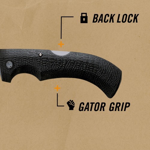 Nazis Gerber Gator Clip Point FE