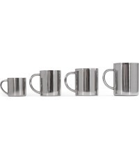 Mug BasicNature Stainless Steel Thermo Deluxe Espresso, 0.1L