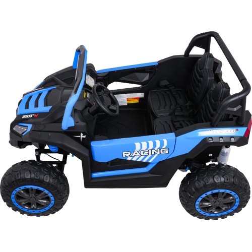 Электромобиль Buggy ATV Racing 4x4, синий