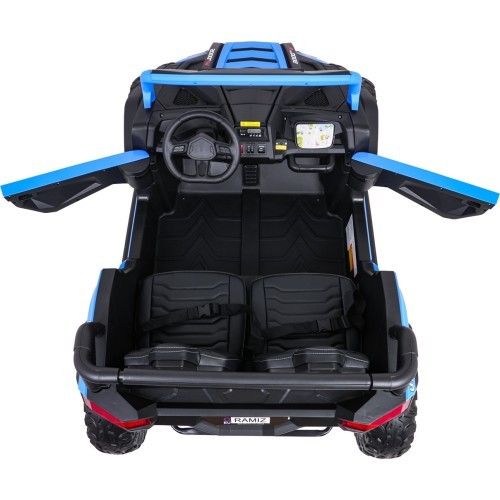 Elektriskais kvadricikls Buggy ATV Racing 4x4, zils