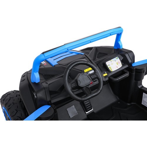 Электромобиль Buggy ATV Racing 4x4, синий