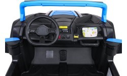 Электромобиль Buggy ATV Racing 4x4, синий
