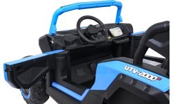 Elektriskais kvadricikls Buggy ATV Racing 4x4, zils