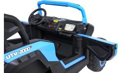 Электромобиль Buggy ATV Racing 4x4, синий