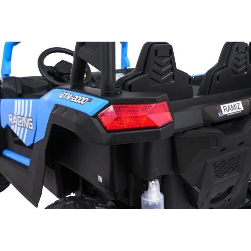 Elektriskais kvadricikls Buggy ATV Racing 4x4, zils