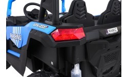 Elektriskais kvadricikls Buggy ATV Racing 4x4, zils