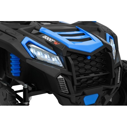 Elektriskais kvadricikls Buggy ATV Racing 4x4, zils