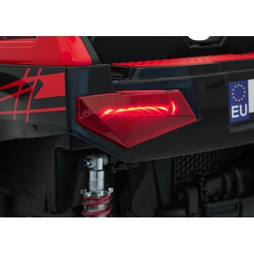 Elektromobilis Buggy RTR Monster Speed 4x4, sarkans