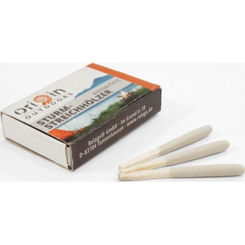 Vējizturīgi sērkociņi Origin Outdoors, 10 kastītes