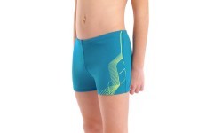 B Vibe Swim Short Blue Cosmo-Artic Lime 10-11 - 503
