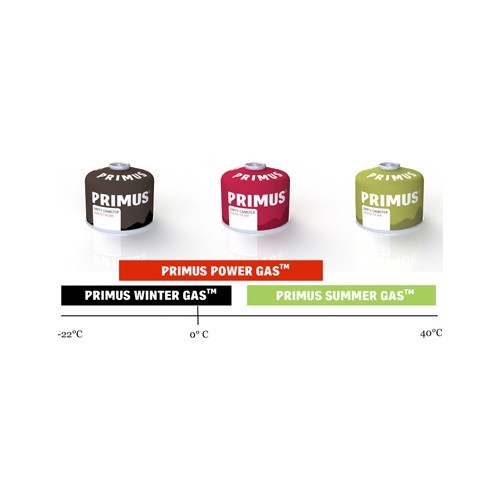 Зимний газовый баллон Primus Self-Sealing, 450 г, чёрный