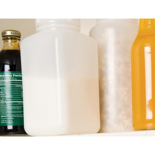 Nalgene pudele, plats kakliņš, kvadrātveida