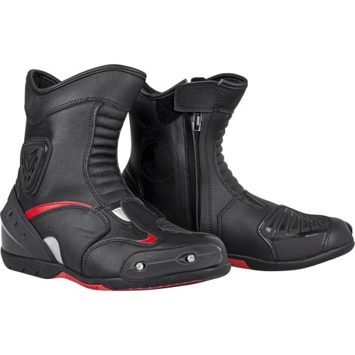 Motociklista zābaki W-Tec Bosta - Melna