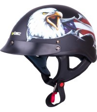 Motorcycle Helmet W-TEC V531 - Black-Eagle