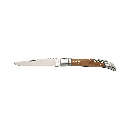 Pocket Knife Laguiole Classic Multi Olive Tree Wood Handle, 20.2cm