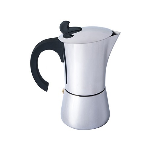 Stainless Steel Espresso Maker BasicNature, 9 Cups
