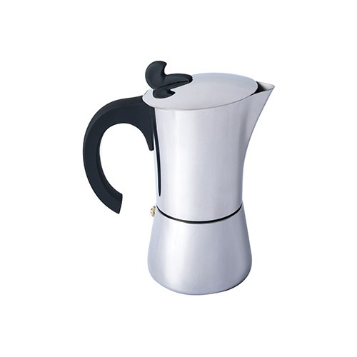 Stainless Steel Espresso Maker BasicNature, 6 Cups