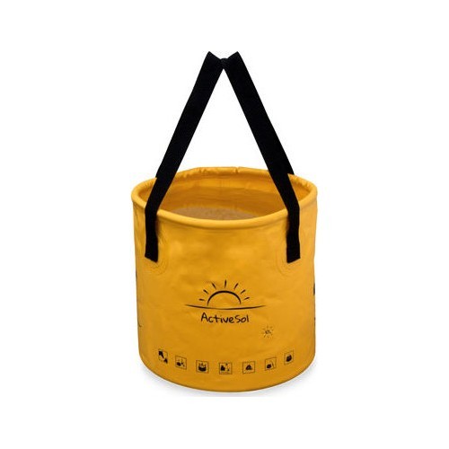 Bucket ActiveSol Collapsable 10L, Yellow