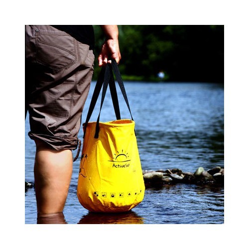 Bucket ActiveSol Collapsable 10L, Yellow