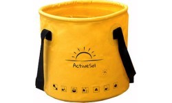 Складное ведро ActiveSol 10 л, жёлтое