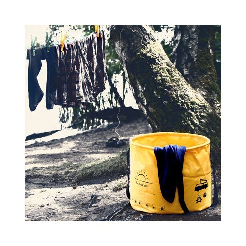 Bucket ActiveSol Collapsable 10L, Yellow