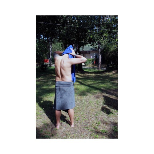 Towel BasicNature Terry, 150x85cm, Blue