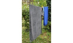 Dvielis BasicNature Terry, 150x85 cm, zils