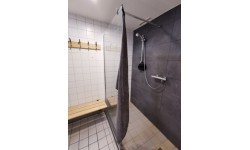 Полотенце BasicNature Terry, 150x85см, серое