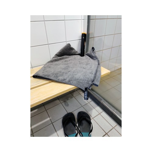 Dvielis BasicNature Terry, 150x85cm, pelēks